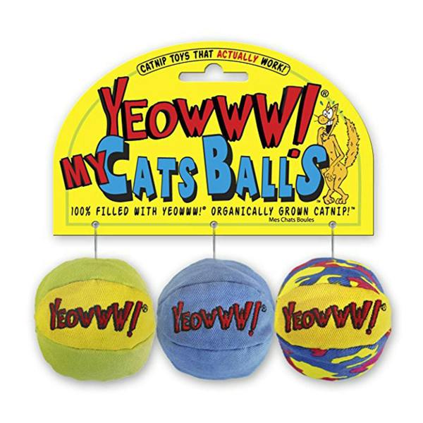 Yeowww My Cat Balls 3 pk