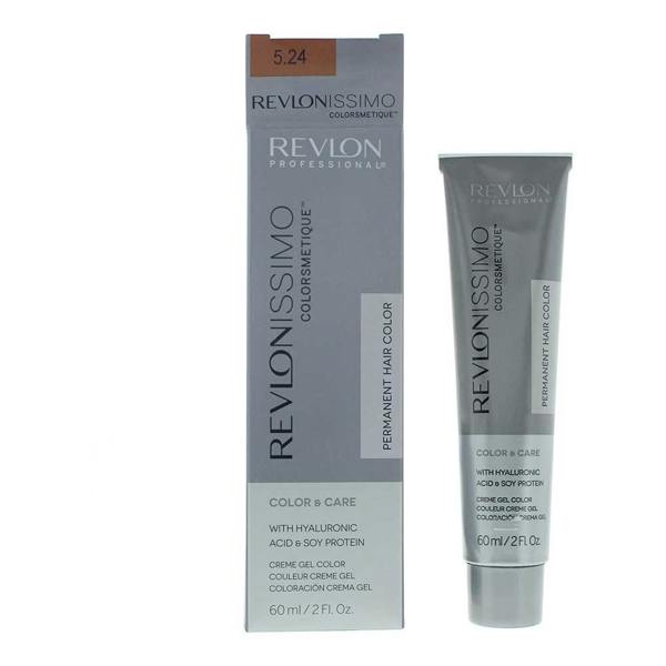 Revlon Revlonissimo Colorsmetique Hair Colour 60ml - 5.24 Light Coppery Pearl Brown
