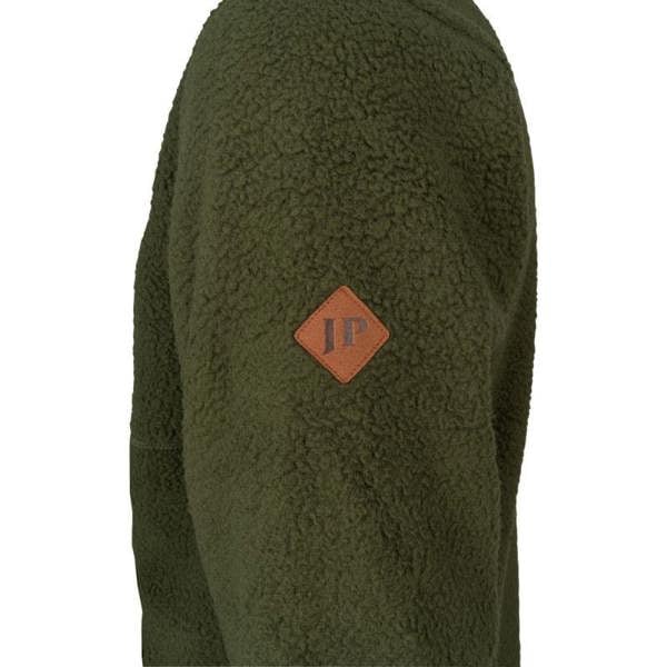 Jack Pyke Half Zip Sherpa Fleece Pullover with discrete Jack Pyke branding