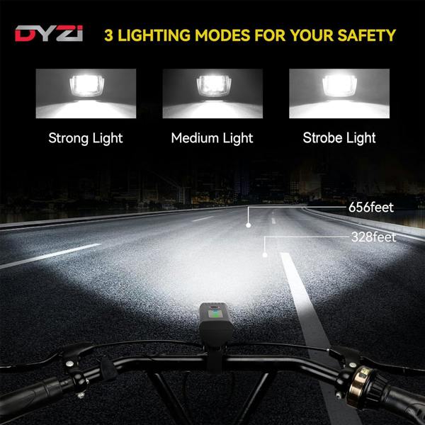 Luminx-250 dyzi bike light set rechargeable