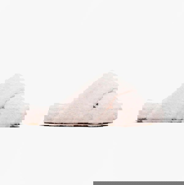 TOMS SUSIE Womens Faux Fur Mule Slippers Pink