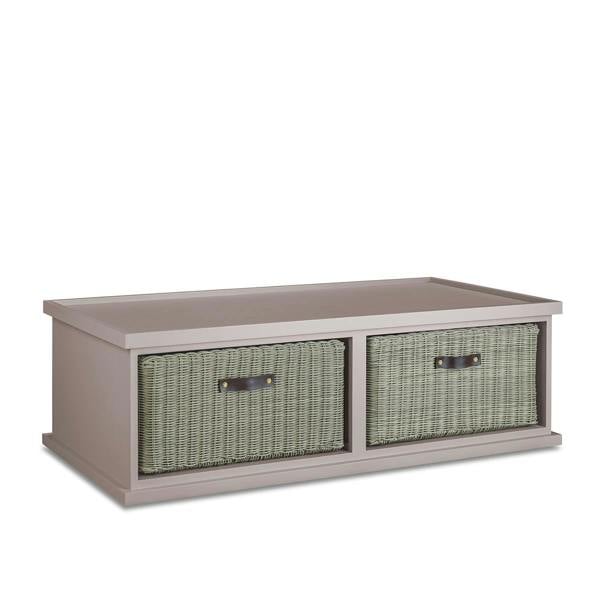 Statement Furniture Tetbury Washing Machine and Dryer Stand, Double Appliance Pedestal with Storage