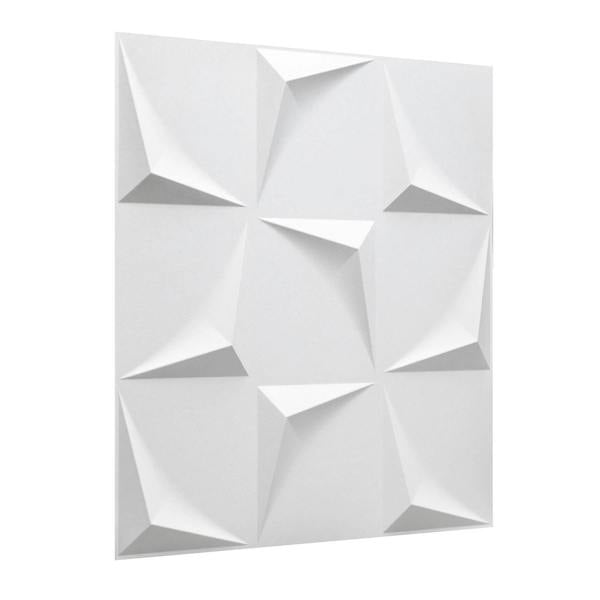 W3DPGAWA28 - Beau Eco Friendly 3D Wall Panels Decorative Tiles - 50x50 cm - 12 Boards (for 3 sqm2)