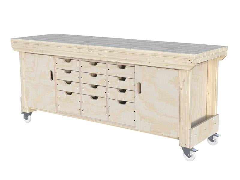 Arbor Garden Solutions Acorn Heavy-duty Cupboard Workbench (V.6)