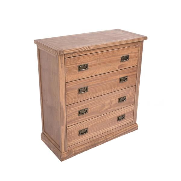 Cabinet Bits Tirolo 4 Drawer Chest of Drawers Bras Drop Handle