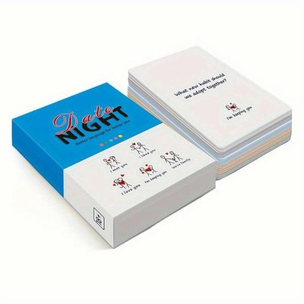 smartbies Date Night Card Game – Better Language for Better Love | Couples Conversation & Connection Game