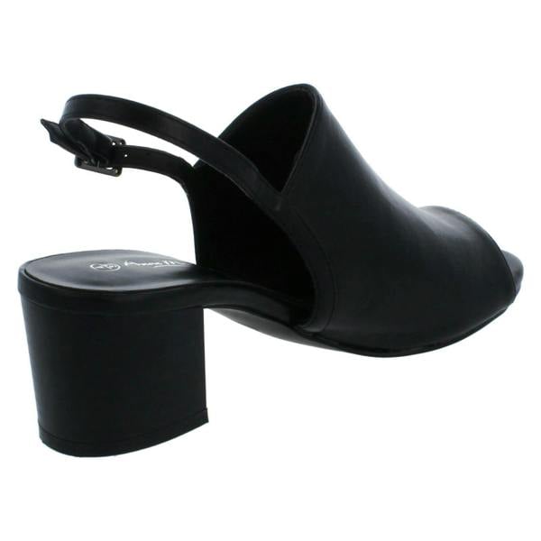 Anne Michelle Ladies Anne Michelle Mid Heel Mules