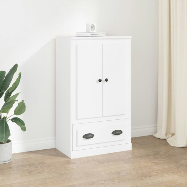 Berkfield Highboard White 60x35.5x103.5 cm Engineered Wood