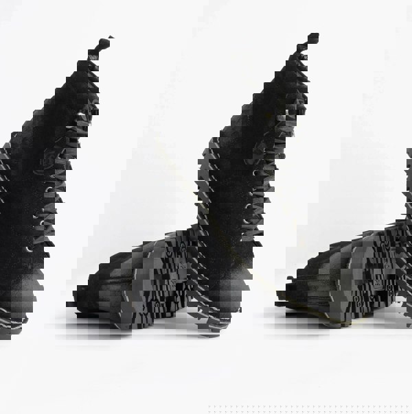 Popps 1961 MOD Mens Suede Boots Black