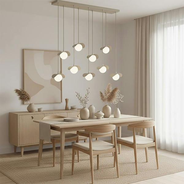 Emibig RITUAL Pendant Lamp 9 x G9 Beige