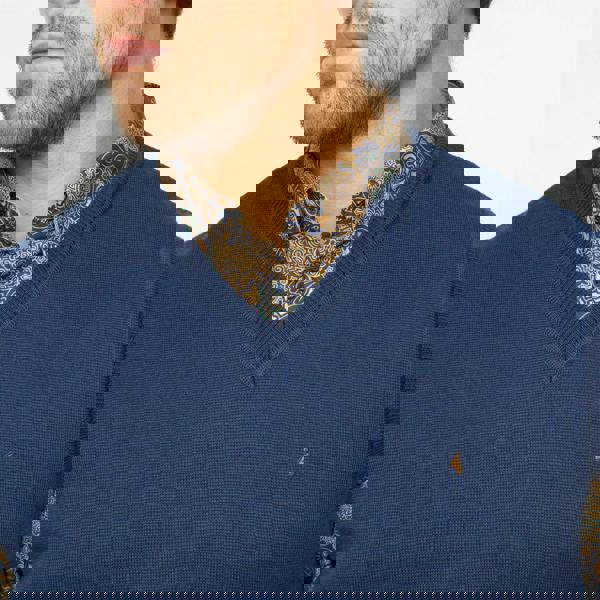 Gabicci G55K03 Plain Vee Neck Slipover Gabicci Classic ATLANTIC