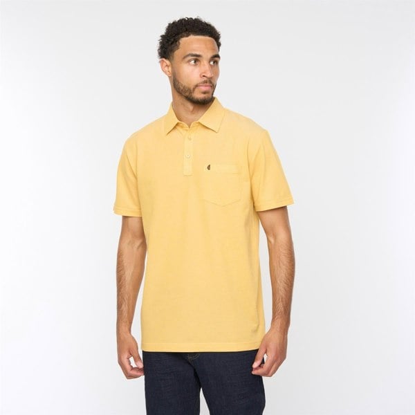 Gabicci G52Z17 Mens Short Sleeve Oxford Jersey Polo Shirt Gabicci Classic - SUNBEAM
