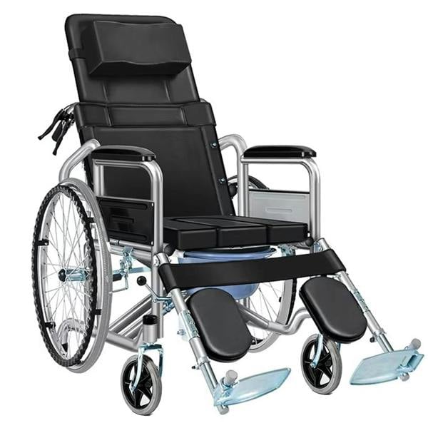 Havendro 6 Position Adjustable Folding Mobility Chair Lightweight with Reclining Backrest