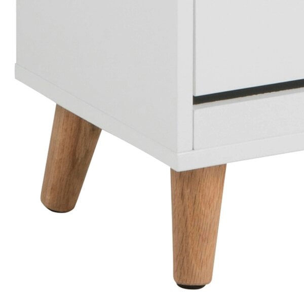 Wyld Haus Tokyo White Shoe Cabinet 3 Doors