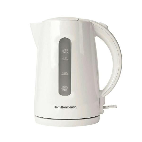 Hamilton Beach Essentials 1.7L Rapid Boil Kettle - White - Hamilton Beach UK
