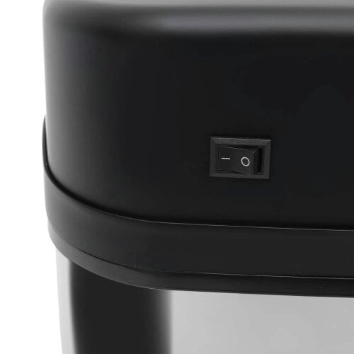 Bobobiy 20L LUXURY Automatic Sensor Dustbin Kitchen Waste Bin Rubbish Trashcan Auto Dustbin Stainless Steel with Bucket 33*25*42.5CM
