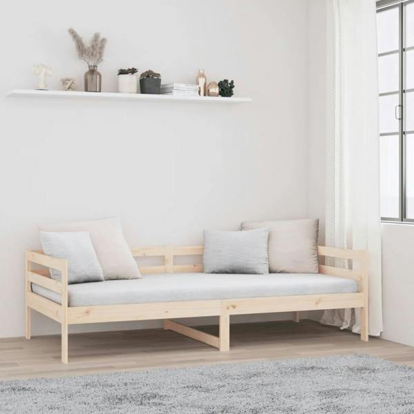 Berkfield Day Bed 80x200 cm Solid Wood Pine