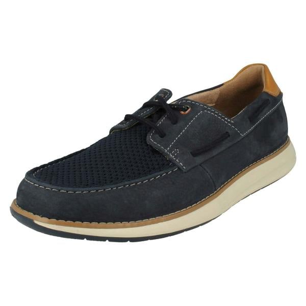 Clarks Mens Clarks Unstructured Deck Shoes Un Pilot Lace