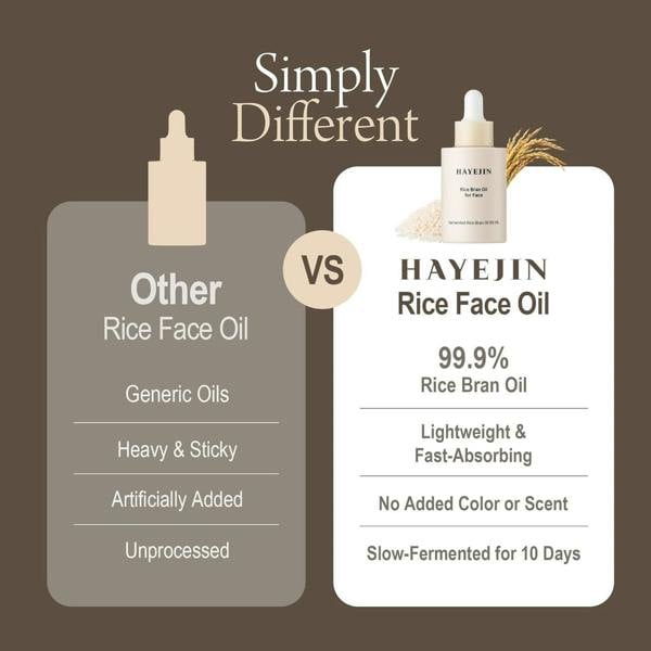 HAYEJIN Rice Bran Oil for Face 30ml