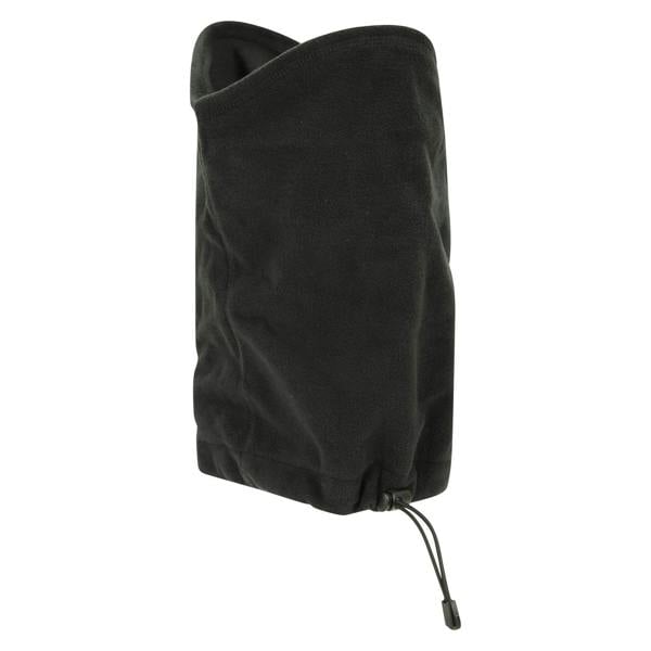 Mountain Warehouse Unisex Adult Fleece Windproof Neck Gaiter - Black