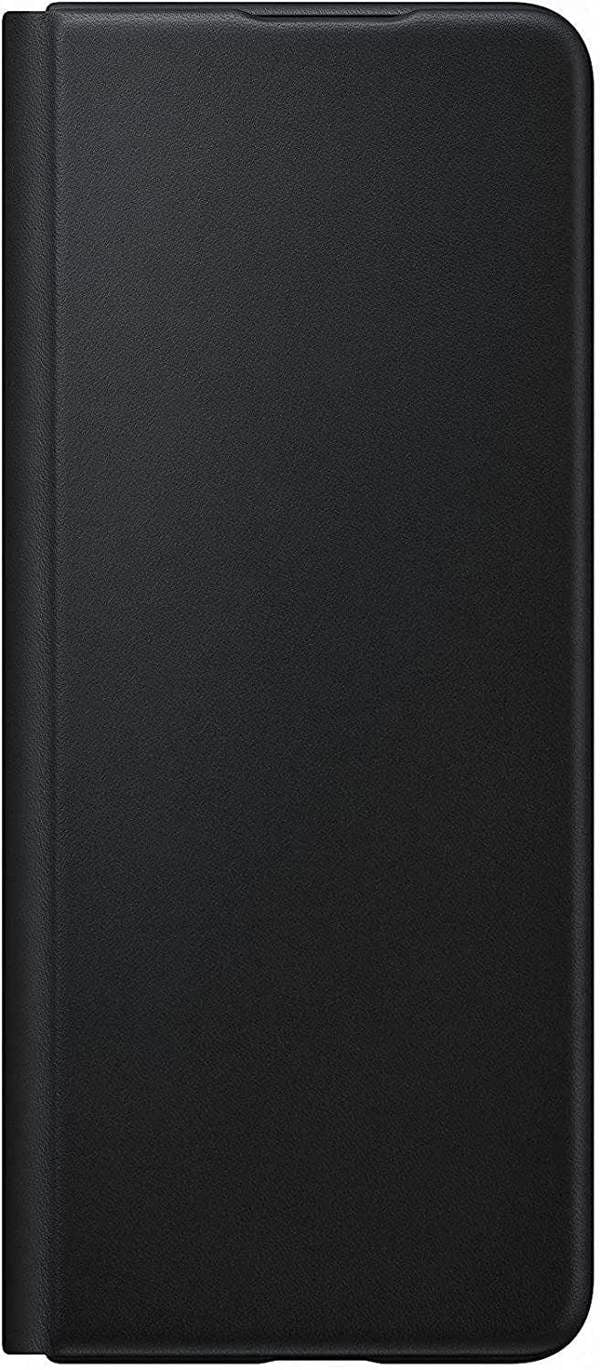 Samsung Galaxy Z Fold 3 Leather Flip Cover Black - EF-FF926LBEGWW