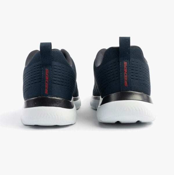 Skechers SUMMITS - TORRE Mens Trainers Navy/Red