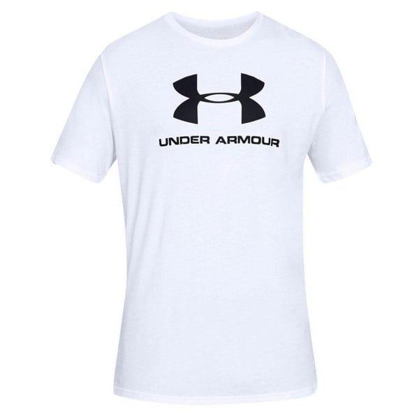 Under Armour Mens Sportstyle Logo T-Shirt - White
