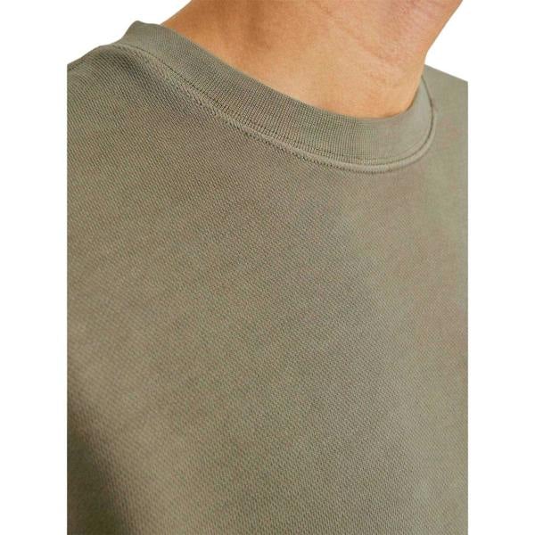 Jack And Jones Unisex Adult Faded Drop Shoulder Sweatshirt - Silver Sage - 