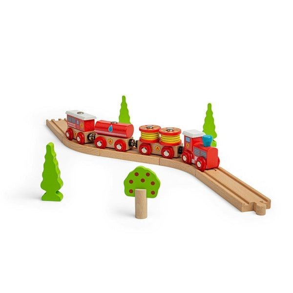 Bigjigs Rail Fire and Rescue Train