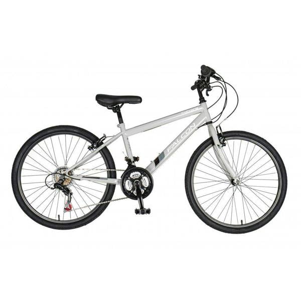 Falcon Cyclone 24" Kids Boys Rigid Mountain Bike - Grey