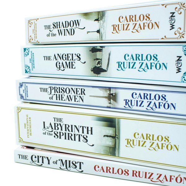 The Cemetery of Forgotten Series 5 Books Collection Set by Carlos Ruiz Zafon