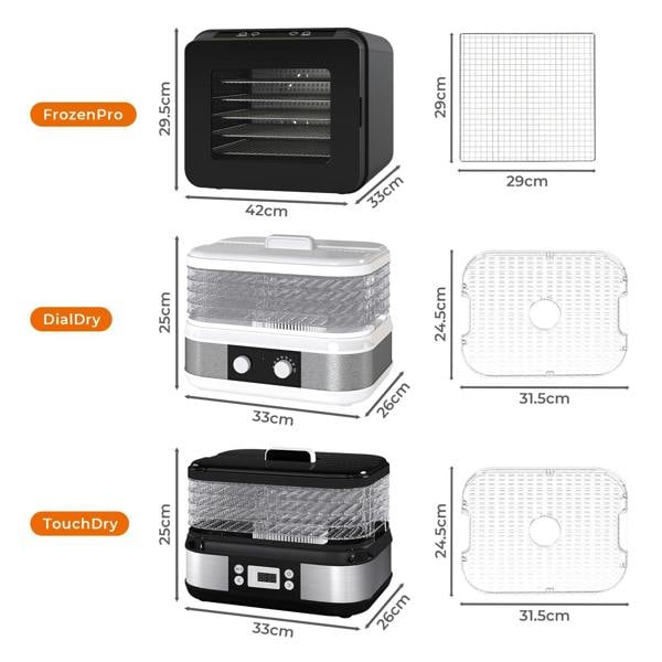 Spector Electric Food Dehydrator Fruit Meat Beef Veg Dryer Machine 5/6 Trays
