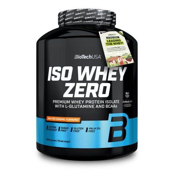BioTechUSA Iso Whey Zero, Salted Caramel  - 1816g
