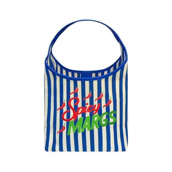 Lilly Loves Blue Spicy Margs Striped Bag