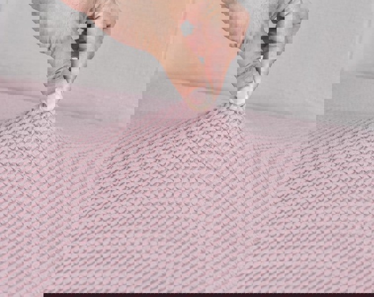 Anyhouz Anyseat Sofa Cover Old Rose Polyester Thick Stretchable Cushion For Living Room 1Pc Enlarge Size 160-185cmx60-90cm