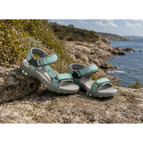PDQ TESSA Hiking & Trail Sandals   in  Blue