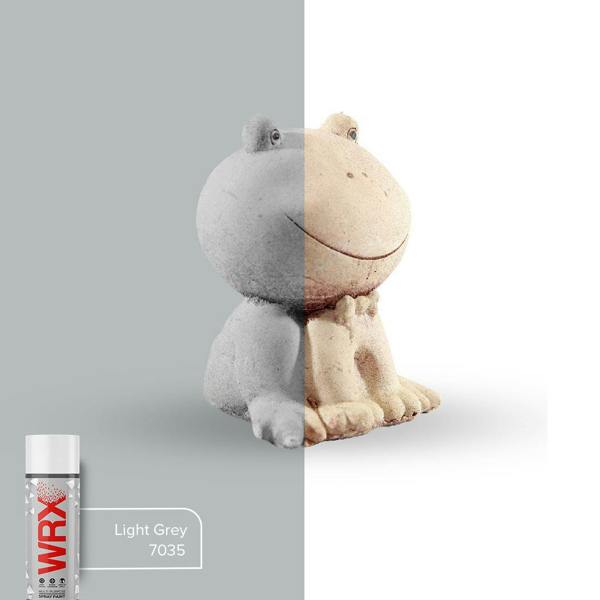 WRX 2X WRX Flat Light Grey Spray Paint 400ml