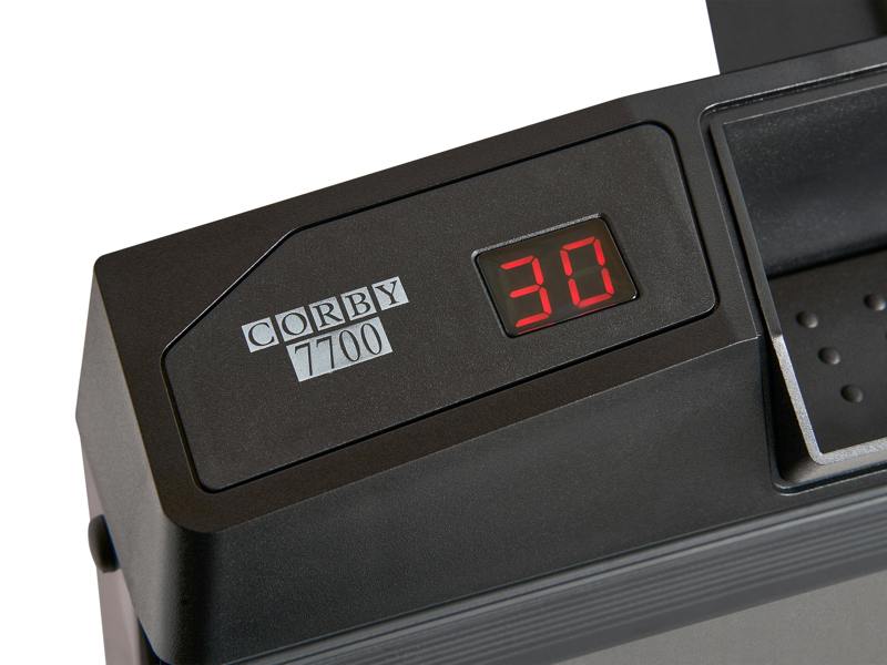 Corby 7700 Trouser Press in Satin Chrome - UK Plug