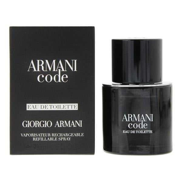 Giorgio Armani Code Eau de Toilette 30ml Refillable Spray for Him
