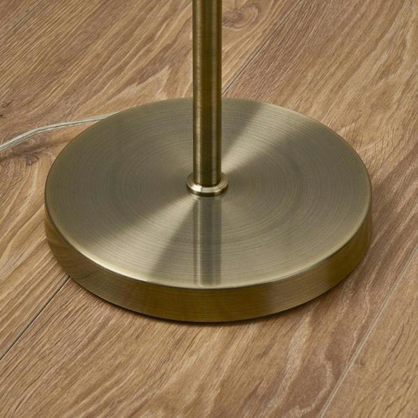 Pagazzi Lighting Kingsholm Antique Brass Floor Lamp