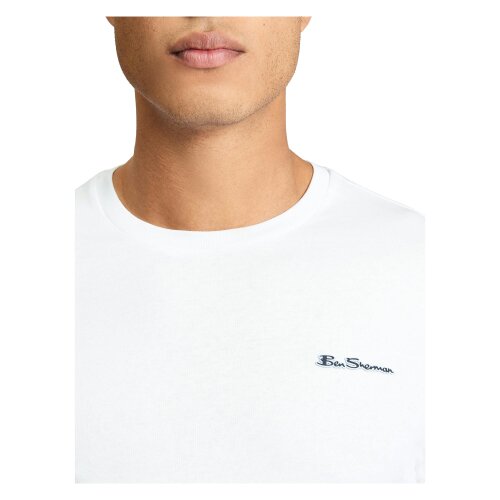 Ben Sherman Mens Signature T-Shirt - White
