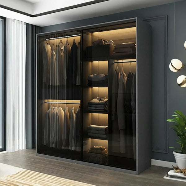 Rod Wardrobe, Grey-Rit Concept-Rit Concept