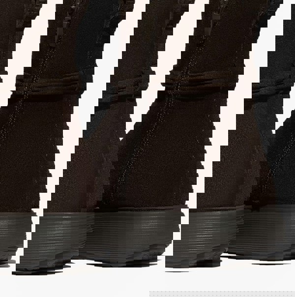 FitFlop iQ-COMFF TASSEL SUEDE Ladies Short Boots Chocolate Brown