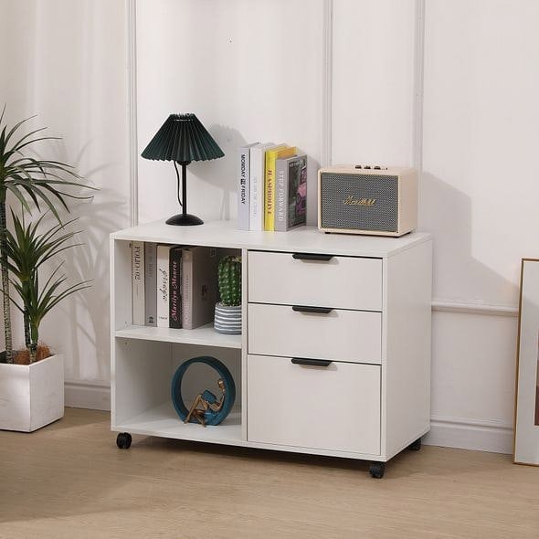 MMT Furniture Designs Under Desk Storage Cabinet, Mobile Pedestal Filing Cabinet