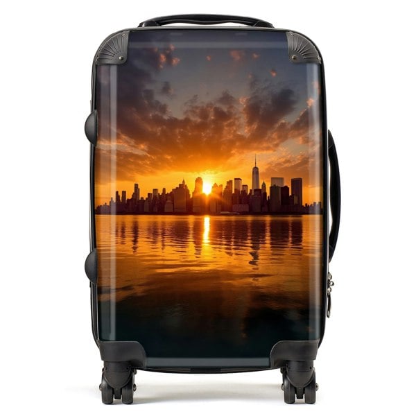 Warren Reed Sunrise In The City Suitcase