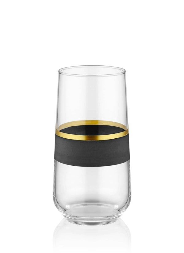 Rozi Glow Collection Highball Glasses (Set of 6)