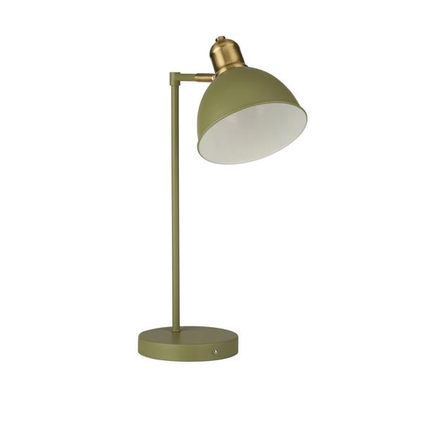 Lighting Collection RECHARGEABLE DESK LAMP GREEN