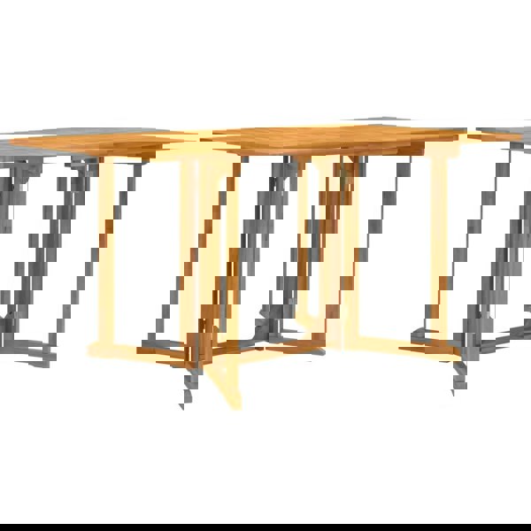Berkfield Folding Butterfly Garden Table 150x90x75 cm Solid Wood Teak