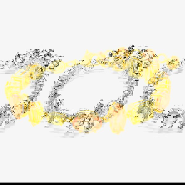 Swarovski Gema Gold Tone Plated Mixed Yellow Crystal Bracelet 5718072