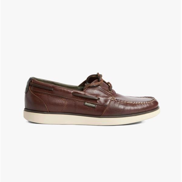 Barbour ROTHLEY Boat & Deck Shoes   in  Dark Brown